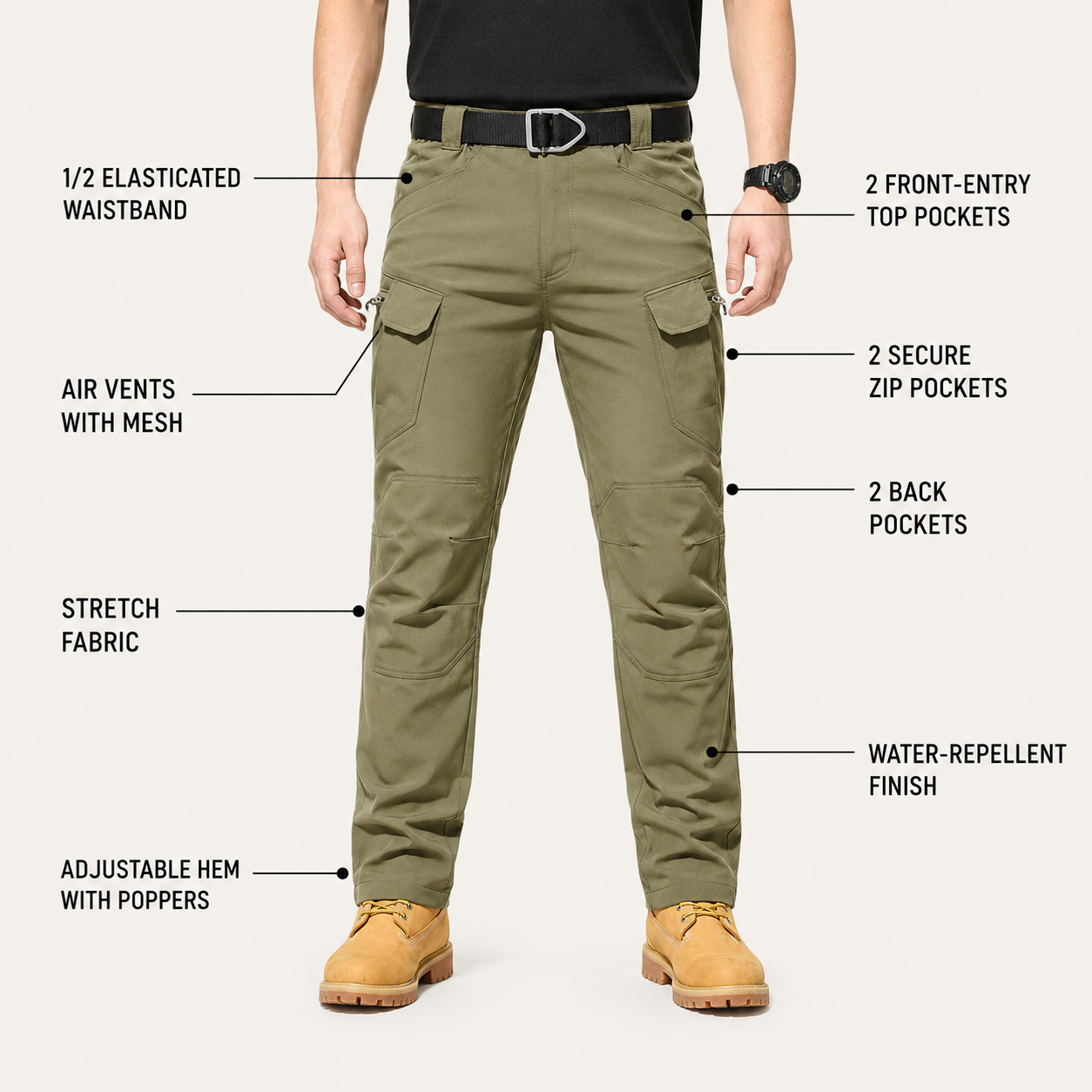 All Terrain Tactical Cargo Pants